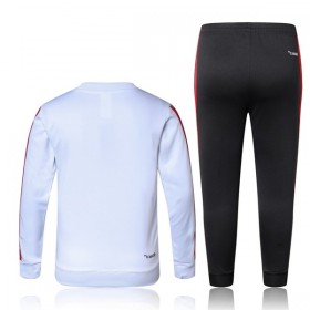 Kinder AC Mailand Sweatshirts Anzüge 2017-18 Weiß